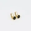 Boucles D'oreilles Cira (Acier Doré) -Zagbijoux Boutique boucles doreilles cira acier dore noir