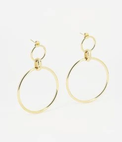 Boucles D'oreilles Cocoloco (Acier Doré)
