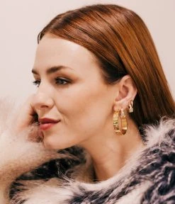 Boucles D'oreilles Cosmo (Acier Doré) -Zagbijoux Boutique boucles doreilles cosmo acier dore 734a8fdb 2c83 4ecc 9738 cb3c780c83da