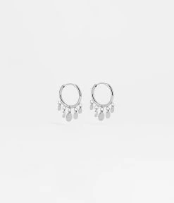 Boucles D'oreilles Créoles Confettis (Acier)