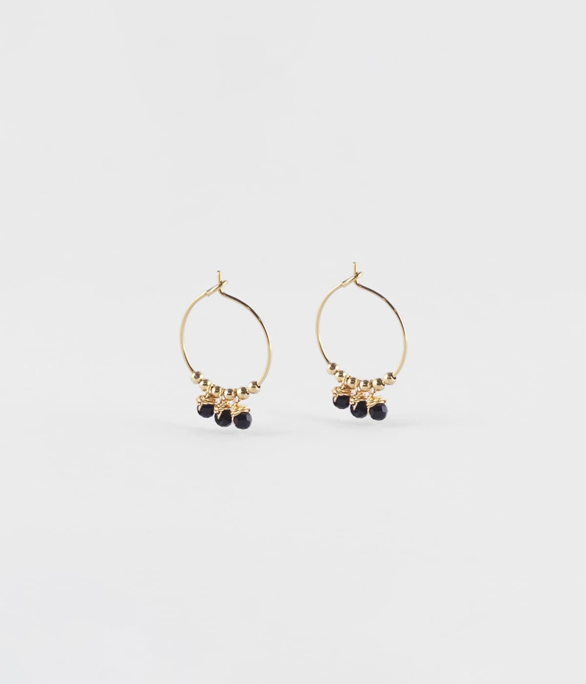 Boucles D'oreilles Fanny (Acier Doré) 6 Boucles D'oreilles Fanny (Acier Doré) – Image 4