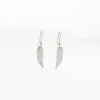 Boucles D'oreilles Feather (Acier) -Zagbijoux Boutique boucles doreilles feather acier