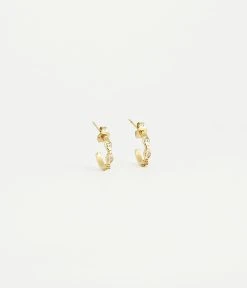Boucles D'oreilles Fifi (Acier Doré)