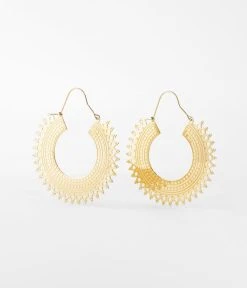 Boucles D'oreilles Formentera (Acier Doré)