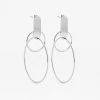 Boucles D'oreilles Georgiana (Acier) -Zagbijoux Boutique boucles doreilles georgiana acier