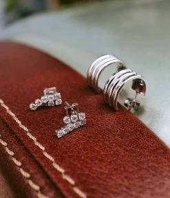 Boucles D'oreilles Hamptons (Acier) -Zagbijoux Boutique boucles doreilles hamptons boucles doreilles damas 7814d892 8134 4bbc 83cb 3d8a30f45106