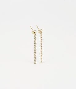 Boucles D'oreilles Jessica (Acier Doré)