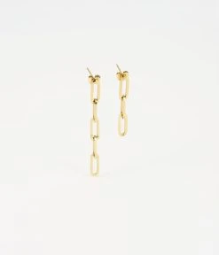 Boucles D'oreilles Lanaa (Acier Doré)