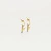 Boucles D'oreilles Louma (Acier Doré)