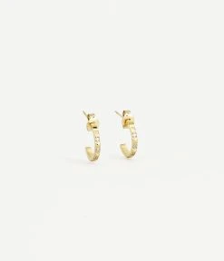 Boucles D'oreilles Luceat (Acier Doré)