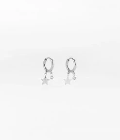 Boucles D'oreilles Lucky Star (Acier)