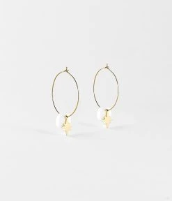 Boucles D'oreilles Manuréva (Acier Doré)