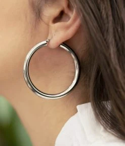 Boucles D'oreilles Mariella (Acier) -Zagbijoux Boutique boucles doreilles mariella acier portees