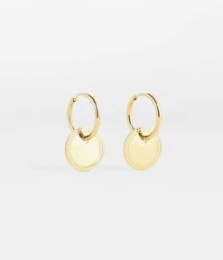 Boucles D'oreilles Masai (Acier Doré)