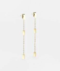 Boucles D'oreilles Miko (Acier Doré)
