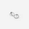 Boucles D'oreilles Moon (Acier) -Zagbijoux Boutique boucles doreilles moon acier