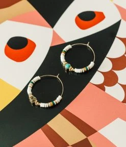 Boucles D'oreilles Muccia (Acier Doré) 9 Boucles D'oreilles Muccia (Acier Doré) -Zagbijoux Boutique boucles doreilles muccia acier dore nature morte