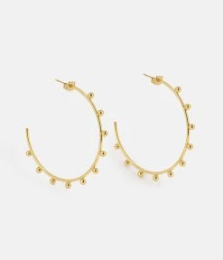 Boucles D'oreilles Naomie (Acier Doré)