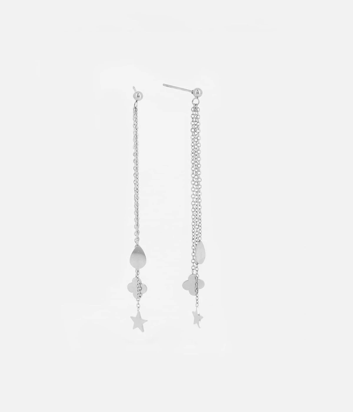 Boucles D'oreilles Natale (Acier) 3 Boucles D'oreilles Natale (Acier)