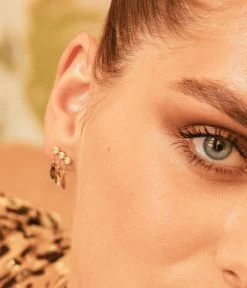 Boucles D'oreilles Navajo (Acier Doré) -Zagbijoux Boutique boucles doreilles navajo acier dore 1 portees