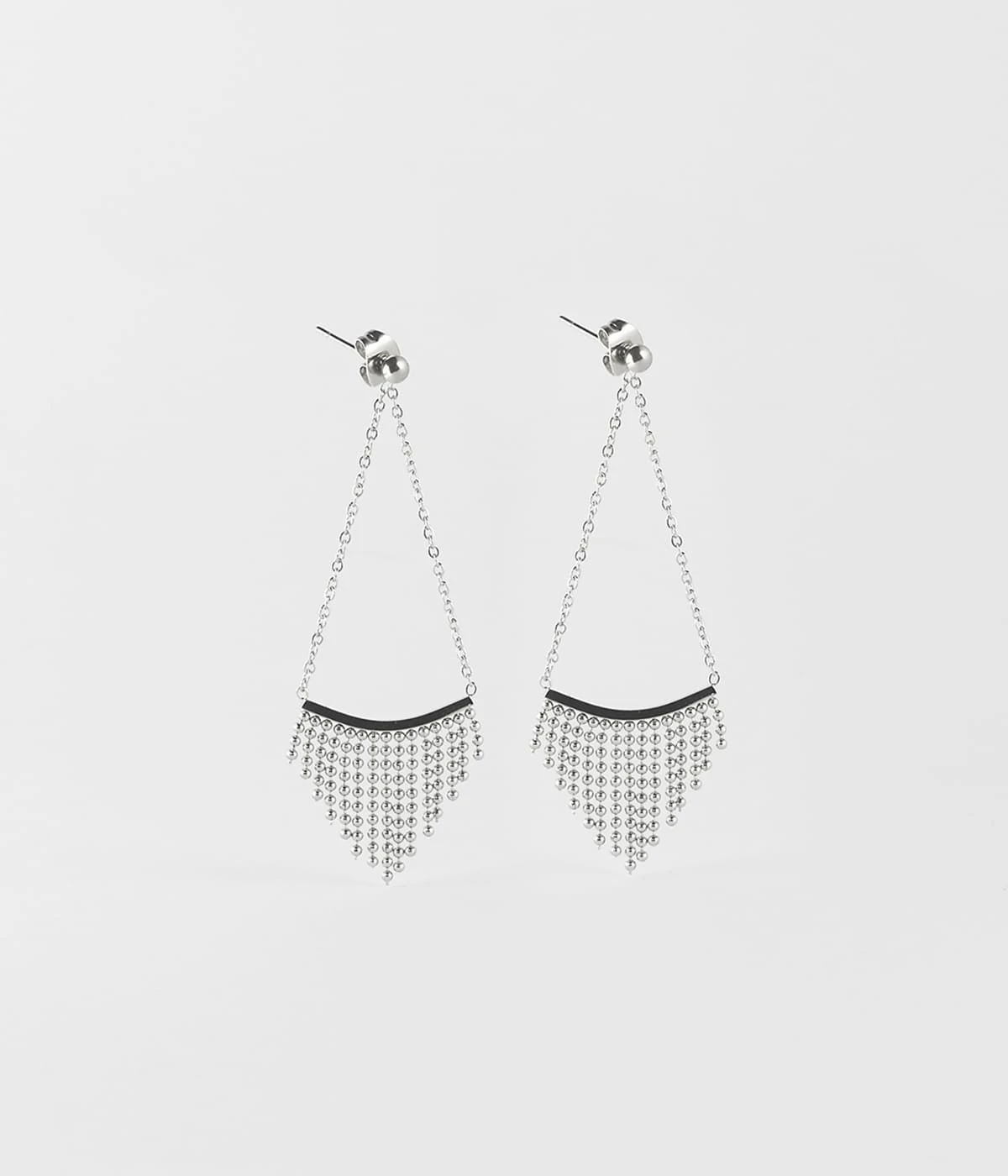 Boucles D'oreilles Pagne (Acier) 3 Boucles D'oreilles Pagne (Acier)