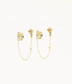 Boucles D'oreilles Piombo (Acier Doré)