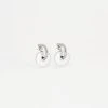 Boucles D'oreilles Punto (Acier) -Zagbijoux Boutique boucles doreilles punto acier