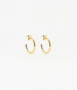 Boucles D'oreilles Sabrina (Acier Doré)