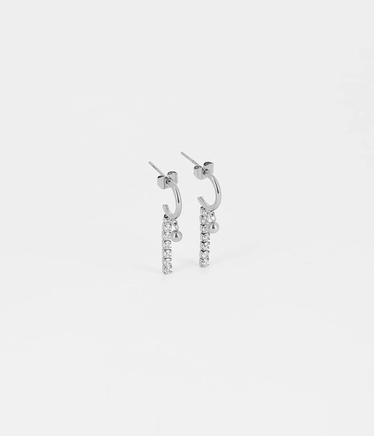 Boucles D'oreilles Simone (Acier) 3 Boucles D'oreilles Simone (Acier)
