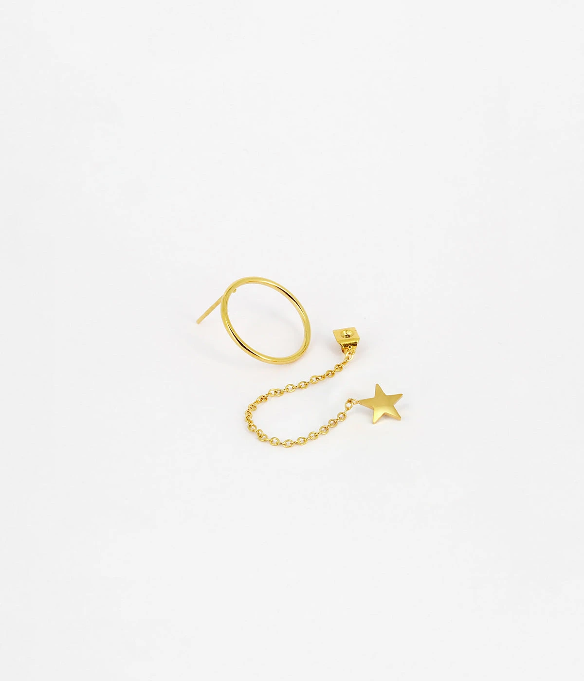 Boucles D'oreilles Starlight (Acier Doré) 6 Boucles D'oreilles Starlight (Acier Doré) – Image 4