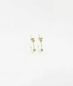 Boucles D'oreilles Tiradente (Acier Doré)