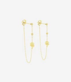 Boucles D'oreilles Trigolio (Acier Doré)