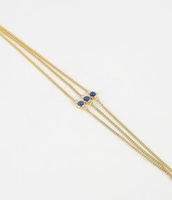 Bracelet Alexandra (Acier Doré) 9 Bracelet Alexandra (Acier Doré) -Zagbijoux Boutique bracelet alexandra acier dore lapis lazuli