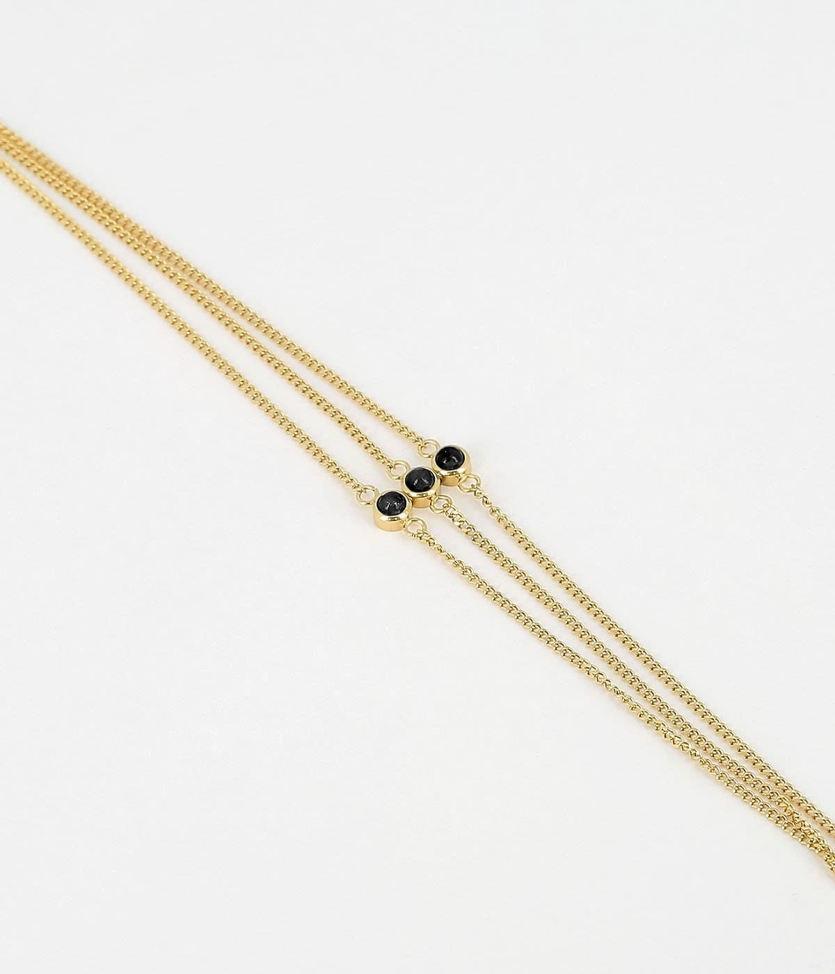 Bracelet Alexandra (Acier Doré) 3 Bracelet Alexandra (Acier Doré)