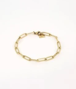 Bracelet Aline (Acier Doré)