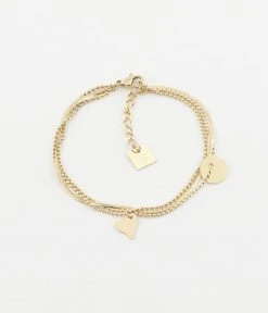 Bracelet Amore (Acier Doré)