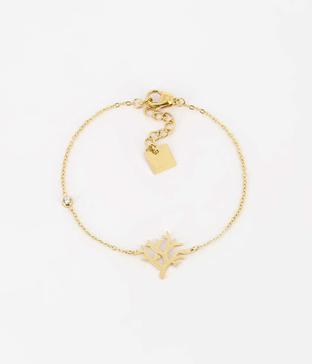 Bracelet Arbol (Acier Doré) 3 Bracelet Arbol (Acier Doré)