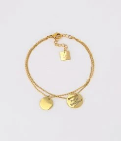 Bracelet Béatrice (Acier Doré)