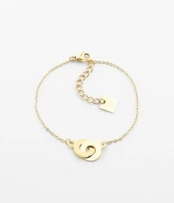 Bracelet Bow (Acier Doré)