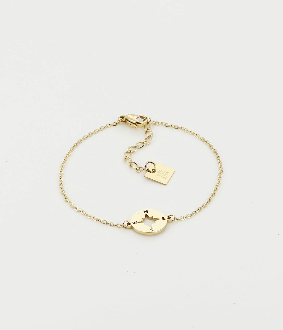 Bracelet Cardinal Points (Acier Doré) 3 Bracelet Cardinal Points (Acier Doré)