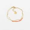 Bracelet Alana (Acier Doré) -Zagbijoux Boutique bracelet cleo acier dore corail
