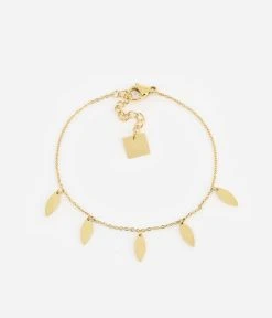 Bracelet Flora (Acier Doré)