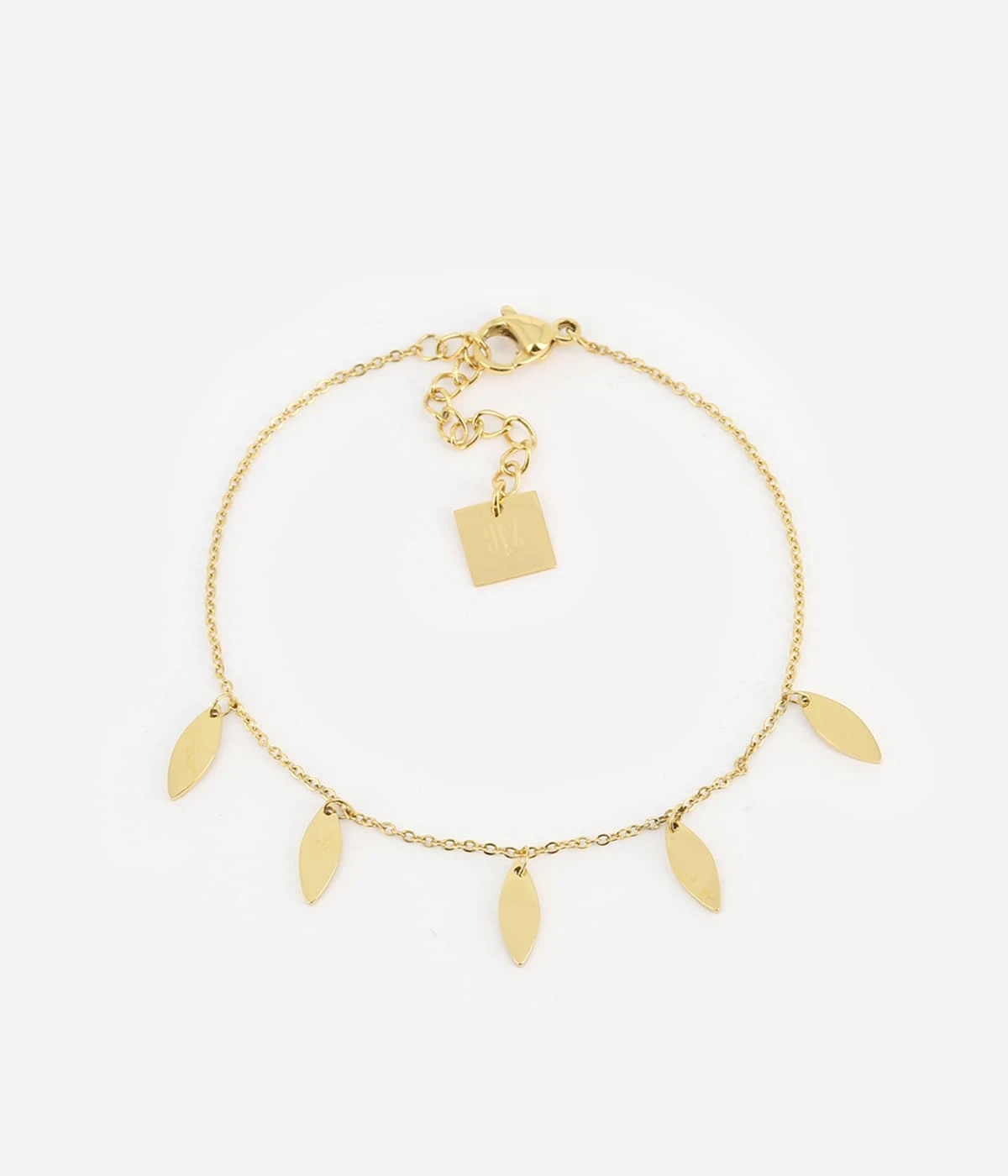 Bracelet Flora (Acier Doré) 3 Bracelet Flora (Acier Doré)