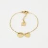 Bracelet Forever Family (Acier Doré) -Zagbijoux Boutique bracelet forever family acier dore
