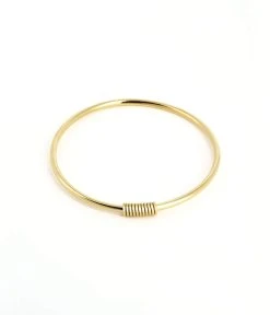 Bracelet Jonc Eli (Acier Doré)