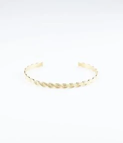 Bracelet Jonc Kheops (Acier Doré)