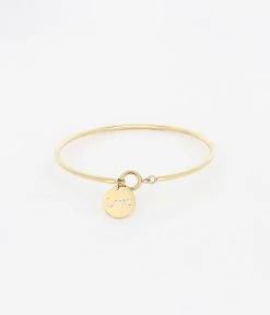 Bracelet Jonc Ringo (Acier Doré)