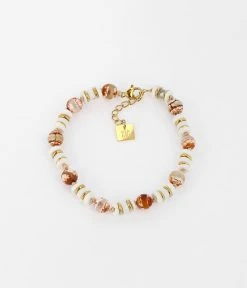 Bracelet Lime (Acier Doré) -Zagbijoux Boutique bracelet lime acier dore nude