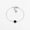 Bracelet Linda (Acier) -Zagbijoux Boutique bracelet linda acier noir