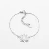 Bracelet Lotus (Acier) -Zagbijoux Boutique bracelet lotus acier